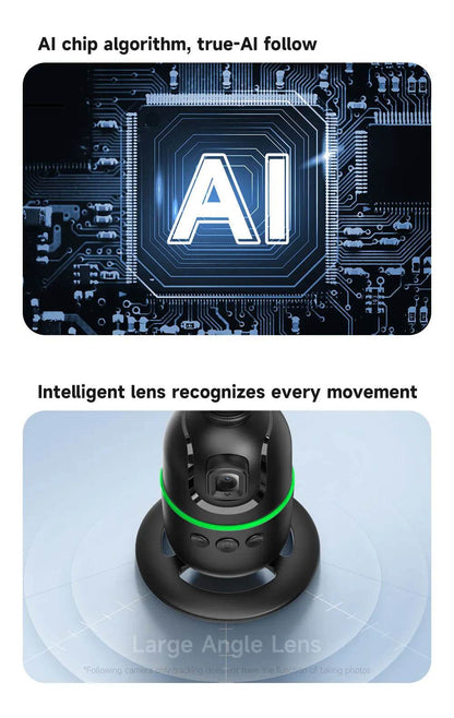 Selfieshow P03 Gimbal Stabilizer with 360 Rotation Tracking