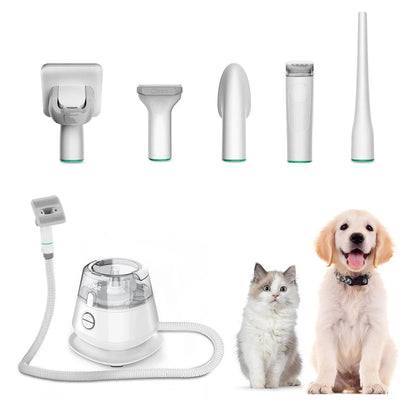 INSE P20 Pet Grooming Kit & Vacuum Suction for Hair Cleanup