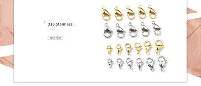 200pcs/Lot Metal DIY Jewelry Findings Jump Rings & Split Rings