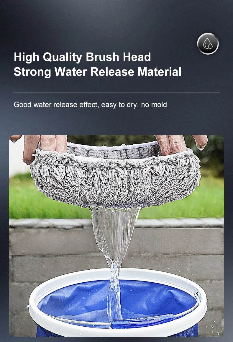 2022 New 15 Degree Bend Car Cleaning Brush with Telescoping Handle