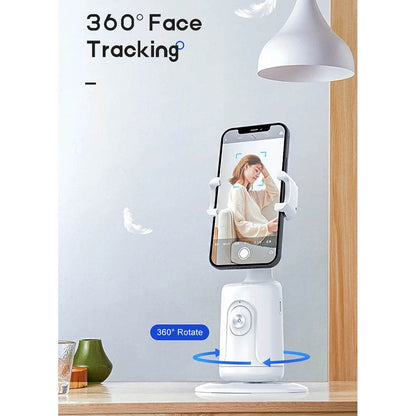 360-Degree Follow-Up Gimbal Stabilizer With AI Face Tracking