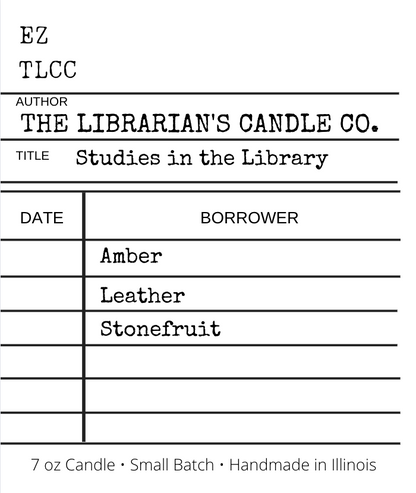 Studies in the Library- CLOSE OUT SCENT SALE
