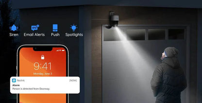 Reolink TrackMix Series Poe & WiFi Camera 4K Auto Tracking