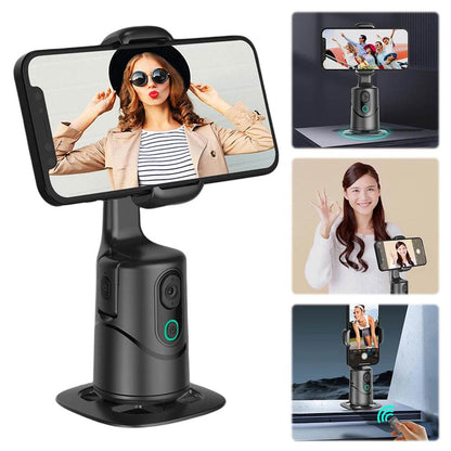 Auto Face Tracking Tripod for Tiktok Live Video Recording