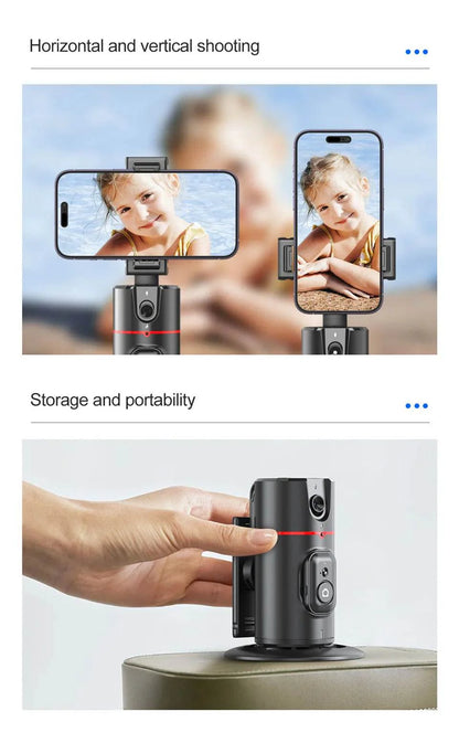 2025 New 360 Rotation Gimbal Stabilizer for Live Photography