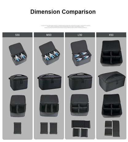 Shockproof DSLR Camera Bag with Waterproof Liner Protection