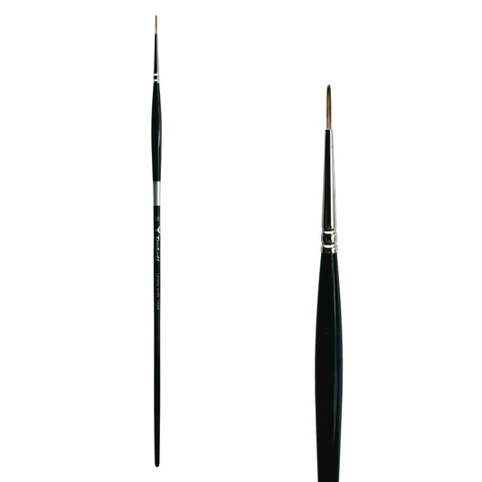 Trekell Legion Synthetic Mongoose Long Handle Artist Brush - Size #5/0 Liner