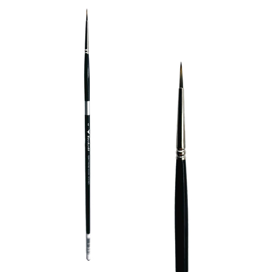 Trekell Spectrum Long Handle Artist Brush - Size #4 Round
