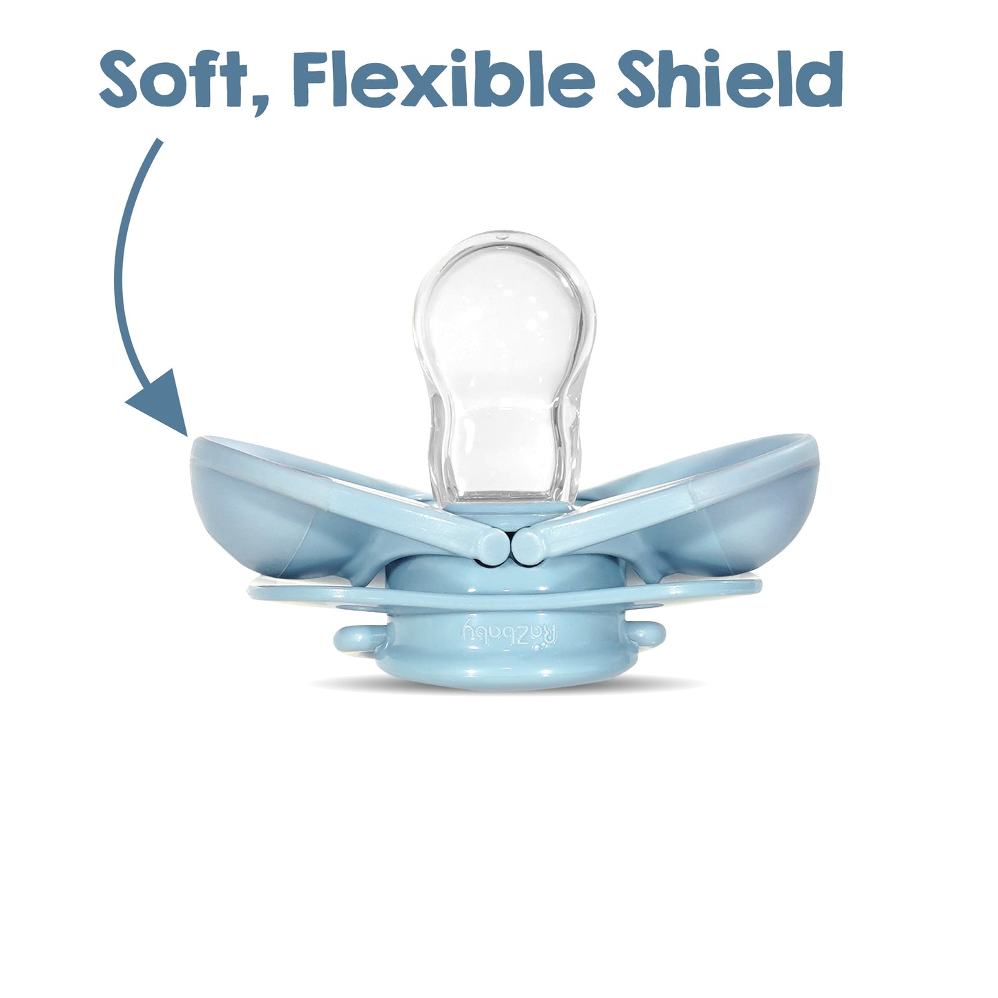 Keep-It-Kleen Pacifier 0-36M (2-Pack), Closes Automatically When Dropped | Elephant/Monkey