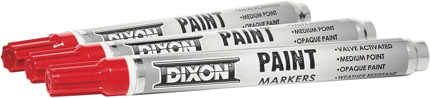 Paint Markers, Medium Tip, Box of 12, Red (80221)