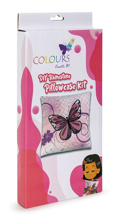 Diamond Art Pillowcase Kit - Butterfly