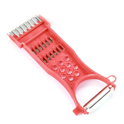 Multifunctional Vegetable Peeler Plastic Fruit Grater Stainless Steel Fruit Cutter Cooking Gadgets New Kitchen Utensils