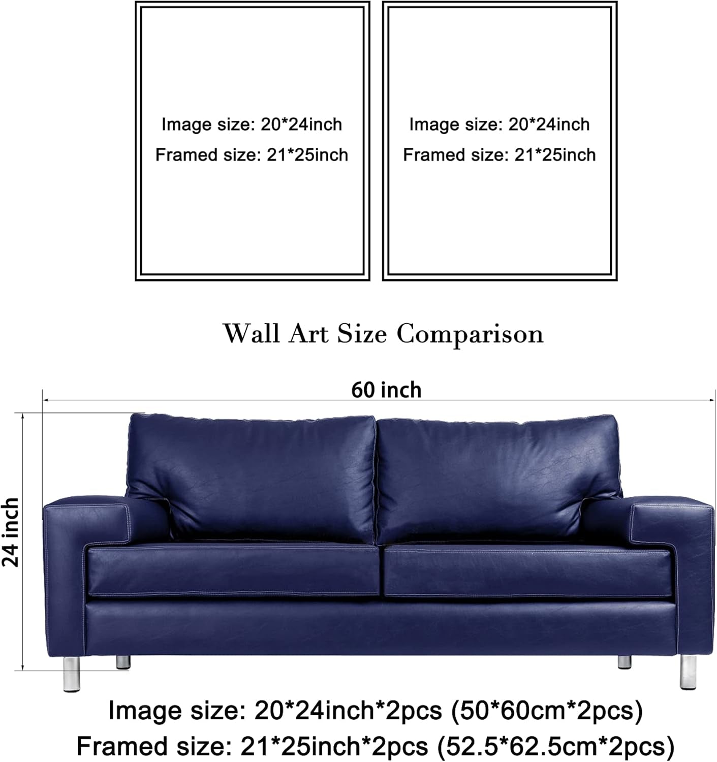 Stunning Hand-Painted Ballet Dancers Canvas Art in Elegant Black Frame – Perfect for Home Decor