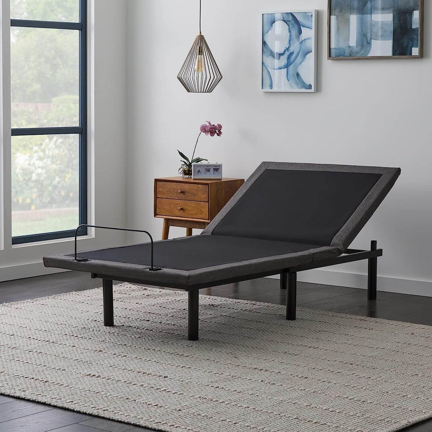 L600 Twin XL Adjustable Bed Base with Zero Gravity, Bluetooth, Massage, USB Ports & App Control