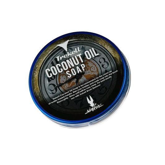 Trekell Coconut Oil Brush Soap – Simkins Edition (2 oz)