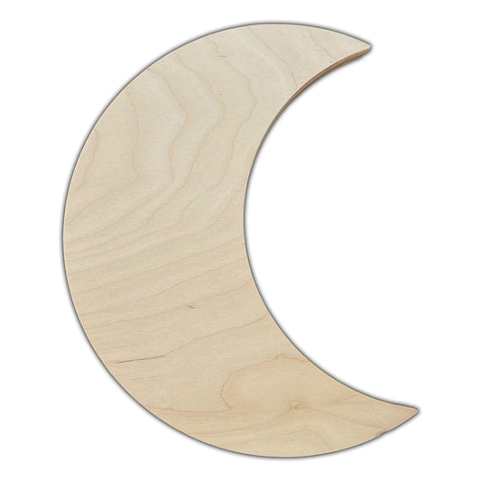 Trekell Crescent Moon Panel - Wooden Painting Halloween Canvas