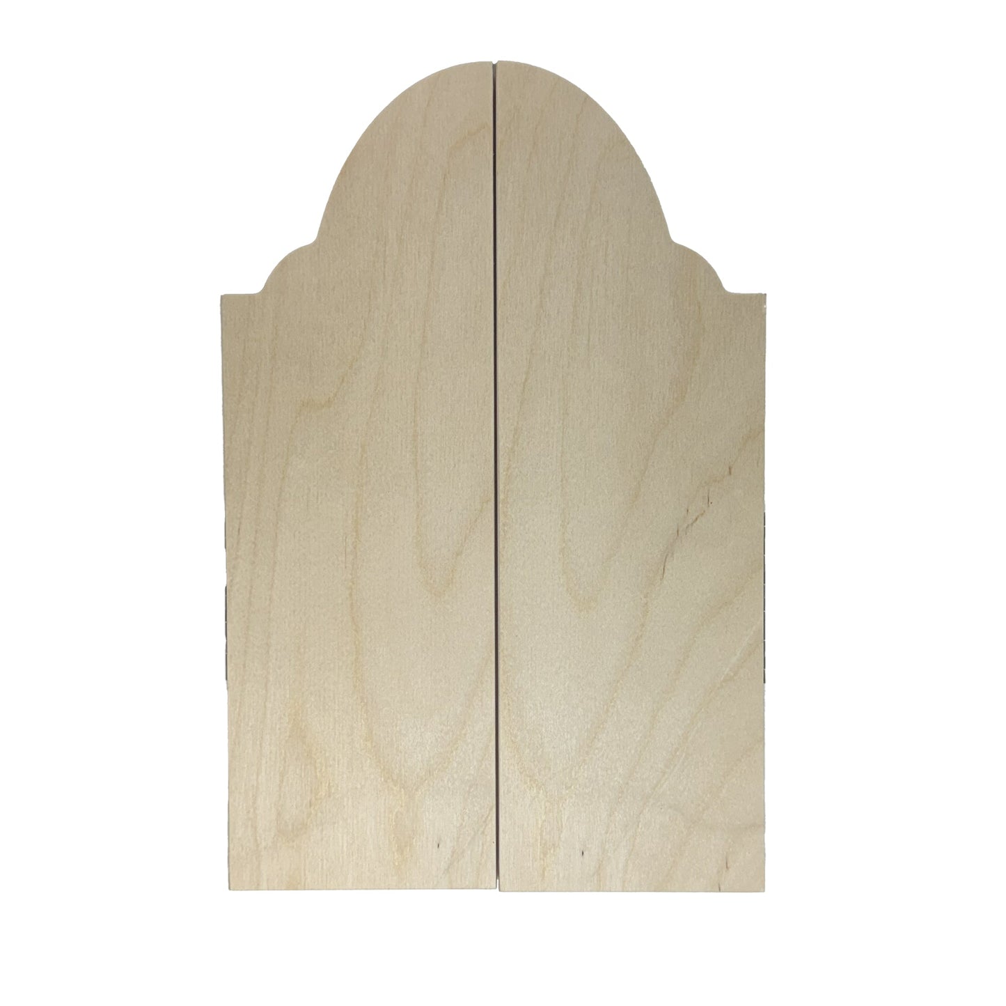 Trekell Gothic Cemetery Gate Altar Panel - Wooden Painting Canvas