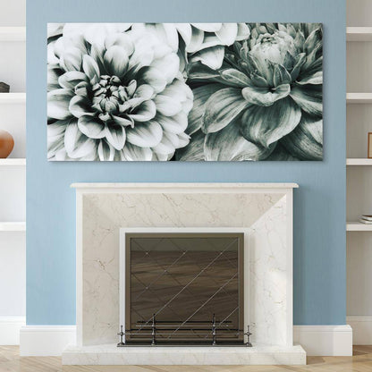 "Blossoms" Frameless Free Floating Tempered Art Glass by EAD Art Coop Wall Art