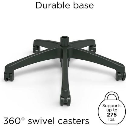 Dexley Ergonomic Mesh Swivel Task Chair, Black