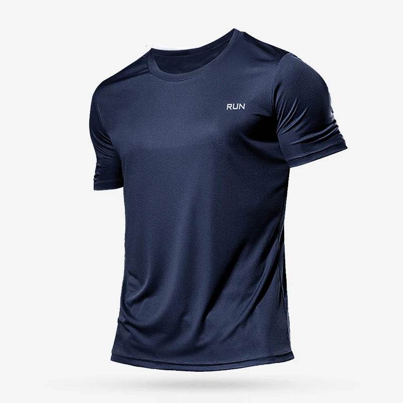 Men's Quick Dry Sports T-Shirts - Compression Running & Soccer Jerseys for Gym Fitness