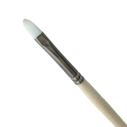 Trekell #6 Cat's Tongue Taklon Brush