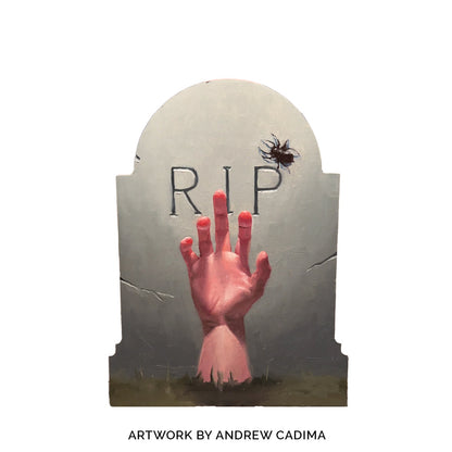 Trekell Tombstone Panel - Wooden Painting Halloween Canvas