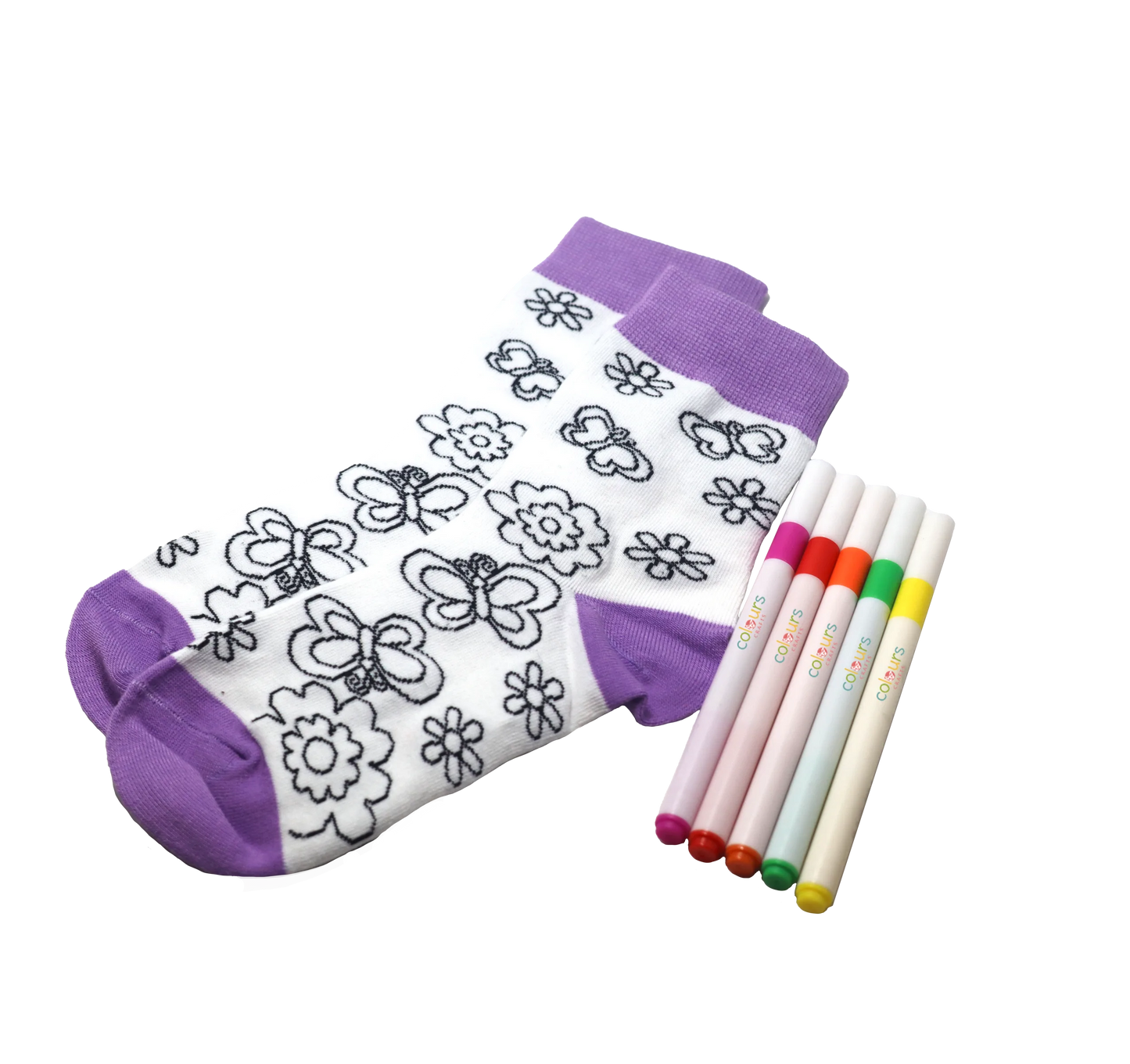 Color your own Socks Kit