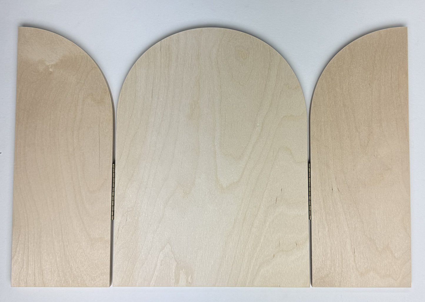 Trekell Gothic Rounded Arch Altar Panel - Wooden Painting Canvas