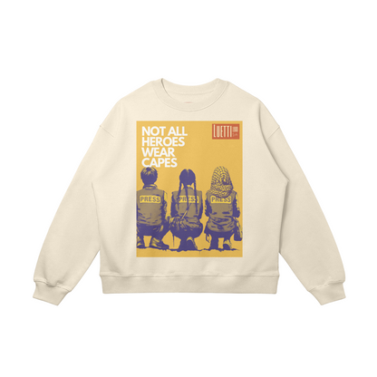 Palestinian Press Heroes Drop Shoulders Sweatshirt - 6 colors available