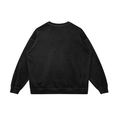 Palestinian Athletic Script Heavyweight Oversized high-low side slit Sweatshirt