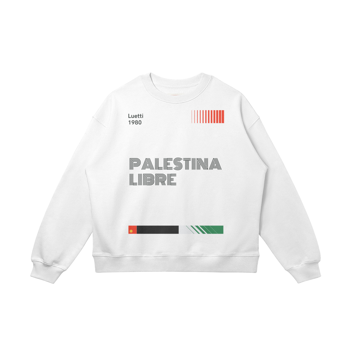 Vintage-inspired Kodak Palestina Libre Drop Shoulders Sweatshirts
