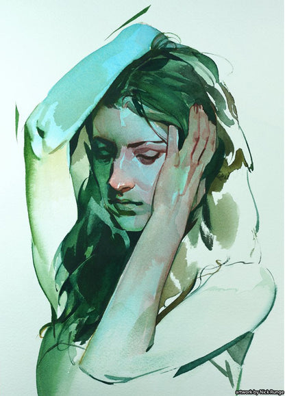 Nick Runge 3-Piece Trekell Brush Set for Watercolor